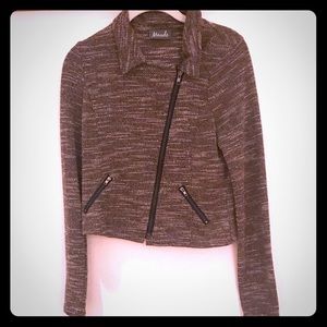 Maude olive moto jacket